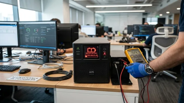 از کجا بفهمیم باتری UPS نیاز به تعویض دارد؟