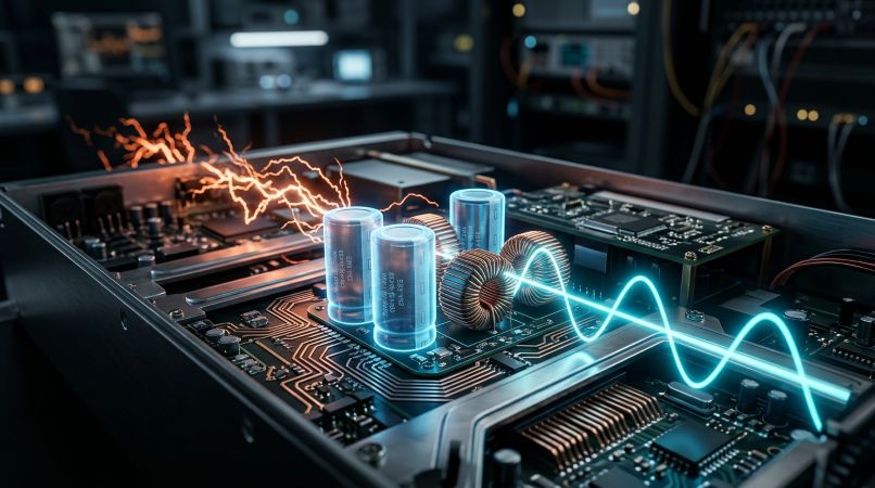 چگونه سیستم‌های UPS با استفاده از فیلترها و خازن‌ها کیفیت برق را حفظ می‌کنند